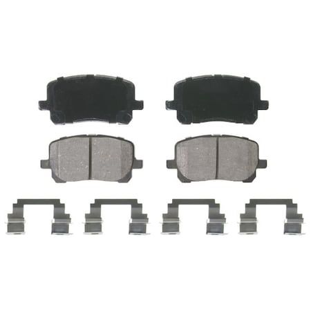 Wagner Brakes Ceramic Disc Pad Set, Zd923 ZD923